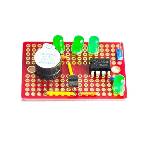 Mini Solderable Breadboard With Gold Plated Finish Proto Board For Arduino And DIY Electronics 1.3 By 1.8 Inch showing components