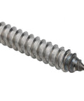 Close-up of M10 Hanger Bolts for Solar Panels with EPDM Seal and Locking Nut A2 Stainless Steel Hex Drive SW7, 20cm Weather Resistant Kit