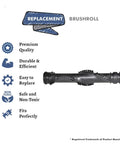 Replacement Brush Roll For PowerForce Compact Vacuum, Silver Finish, Easy Install, Durable Roller, Top Notch Fit