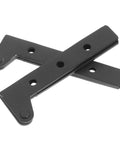 Heavy Duty Thickened Pivot Door Hinges 2 Pack Built Tough Stainless Steel Hidden Cabinet Hinges for Secret Doors and Window Frames