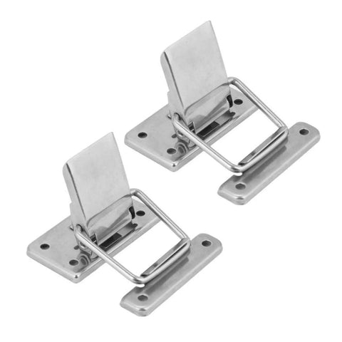 Stainless Steel Key Hasp Lock 2 Pack Spring Loaded Toggle Latch For Cabinets, Boxes, Wood Boxes, And Furniture Hardware Anti Corrosion