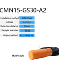 Orange Proximity Sensor M30 PNP NPN NO NC Capacitive Sensor DC 3-Wire AC 2-Wire Switch Sensor For Heavy Duty Use