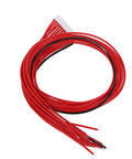 Built Tough 13S 48V 15A Lithium Battery Protection Board With Rock Solid Aluminum Enclosure And Rapid Heat Dissipation For Electric Scooter Inverter Overcharge And Short Circuit Protection Plus No Sweat Same Port Wiring Setup with red wiring.