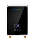 High Flow Tankless Water Heater 5.5kW 240V For Point Of Use Instant Hot Water Self Modulating Digital Display With Overheating Protection ECO55W White
