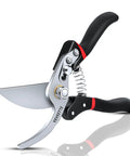 8.5 Inch Pro Grade Garden Shears With SK5 Steel Blades Heavy Duty Hedge Clippers For Pruning with ergonomic handle
