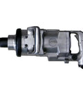 Heavy Duty 1 1/2 Inch Twin Hammer Impact Wrench with silver metal body and square drive end for automotive tasks.