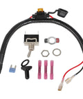 Fuse Bypass Switch Kit For ATM Mini-Fuse Towed Vehicles with beefed up rocker toggle switch, waterproof boot cap, 20A capacity