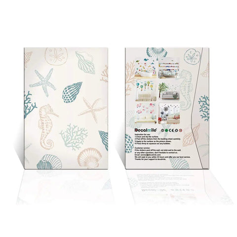 Watercolor Blue Flower Wall Decals With Birds And Tree Branches For Living Room And TV Backdrop Dope Easy Peel And Stick Removable