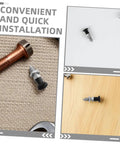 Build Tough Stainless Steel Spring Plunger With Fine Thread Reset Action And Rock Solid Self Locking Grip For Heavy Duty Industrial Assembly and Daily Machine Shop Jobs on various surfaces.