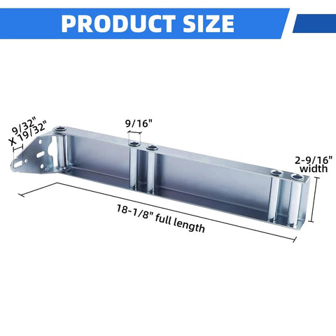 Quick Turn Top Fixture Brackets For Garage Doors With Rollers And Screws Included Space Saving Hardware Must Have Set Of 2 metal bracket dimensions