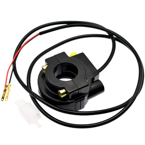 7/8 Inch Twist Throttle Kit With 75 Inch Cable And Metal Kill Switch For 33cc To 50cc Stand Up Scooters And Mini Bikes, Dope Grip Set For Smoother, Easier Rides