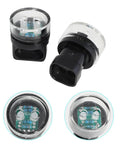 DPTOOL fuel injector Noid light test kit, two noid lights with black plastic housings and clear lens caps