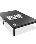 Heavy Duty Queen Bunkie Board Straight Up Solid Hollow Plastic Mattress Support Platform compatible with memory foam, 60x80 inches.