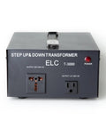Front view of T Series 3000 Watt Voltage Converter Transformer Heavy Duty Step Up Down 110V To 220V And 220V To 110V.