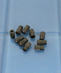 10 Piece Durable Collet Nut Set 4485 For Dremel And Other Rotary Tools Replacement Kit on blue surface