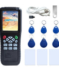 X100 RFID Reader Writer All In One Multi Frequency Copier for Access Control System 125kHz 13.56MHz Supports T5577 Fobs and IC Cards