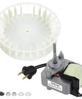 Upgraded Bathroom Exhaust Fan Motor And Blade Kit For Quiet 80 CFM High Airflow Replacement, compatible with various AS models.