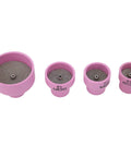 Ceramic Welding Cup Set With No 12 No 14 No 16 No 24 Cups 0.1 Inch Thick Alumina Gas Lens Kit Includes Chuck Air Lens Spacer