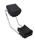 Stainless Steel Folding Garden Kneeler and Seat With Ergonomic Ankle Support, Multipurpose Gardening Tool For Weeding, Planting And Reaching, Reduces Knee Strain With Comfortable Knee Pad