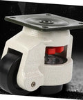 Beefy Heavy Duty Leveling Swivel Casters 4 Pack With 500kg Load Capacity Industrial Plate Caster Wheels close-up