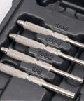 21 Piece Heavy Duty Punch Tool Set With Double Sided Copper Hammer, Four Interchangeable Heads For Auto And Mechanical Work, Protected Steel Chisel Pin Kit To Fix Tough Jobs Like A Pro, steel punches in case