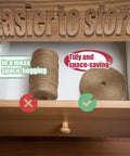 Drawer storing 600 Feet Natural Jute Twine String For Crafts Gift Wrapping Packing Gardening Crochet Knitting Macrame Decor All Purpose 3 Ply 2mm Brown Eco Friendly Utility Line