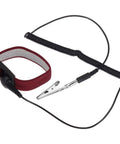 ESD Anti Static Wrist Strap 7.875 Inch Circumference Adjustable Anti Static Bracelet With Wire And Alligator Clip For Computer Electronics Repair