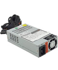 High Efficiency 1U 150W Flex PSD Industrial PC Power Supply 110V And 220V Voltage For NAS Computers Rack Mount Ready And Easy Setup silver metal unit with cables