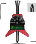 Premium Tungsten Steel Pipe Center Locator Punch For 1.5 To 6 Inch Conduit with dial, level, and adjustable features.