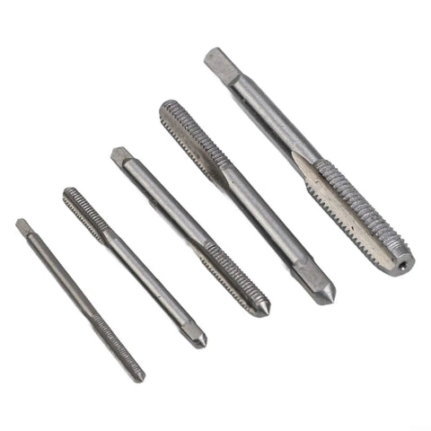Top Notch 7-Piece Tap And Die Set M3 To M6 With Adjustable T-Handle Ratchet Wrench Kit For Metalworking Pros Who Need Smooth Threading In Tight Spots Without Breaking A Sweat Or Struggling With Chip Clogging. steel tap and die set, M3-M6 threads