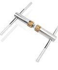 Bike Bottom Bracket Thread Tapping Tool With Aluminum Alloy Thread Repair Kit And Replaceable Dies for DIY and pro maintenance