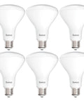 6 Pack BR30 LED Recessed Can Light Bulbs For Indoor Flood Lighting, 850 Lumens, 11W 65W Equivalent, 3000K Warm White