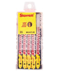 Bi-Metal Unified Shank Jigsaw Blade For Wood Cutting High Precision 3 Inch Length 6 TPI Ground Tooth Durable Construction Ideal For Hardwood Softwood Plywood 20 Pack BU36T-20 in retail packaging