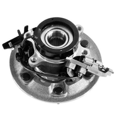 Front Left Wheel Bearing And Hub Assembly For 2004-2008 Chevy Colorado, Canyon, And Isuzu i-350/i-370 4x4 With ABS - 6-Stud Hub