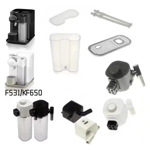 Universal Water Tank Replacement For Capsule Coffee Machines F531 EN650 Water Tank Cover Accessory, durable, leak-proof components displayed.