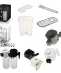High Capacity Water Tank Replacement For Capsule Coffee Makers Large Reservoir For Easy Refills shown with parts