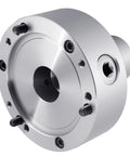5C Collet Chuck 5 Inch Plain Back For Lathe Machine With Recessed Back Plate Ready To Install Via Adapter Heavy Duty 0.0006 TIR