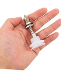 8 Pcs Heavy Duty Pneumatic Suction Cup Vacuum Gripper Set For Industrial Manipulator Arms Adjustable Modular Robot Automation Factory Machinery Accessory Gadget held in hand.