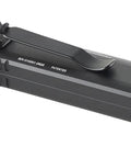 Wedge XT 500 Lumen EDC Flashlight With 1900 Candela Beam, showing black slim design with pocket clip and lanyard
