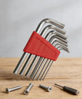 Go To 8 Piece Mini Hex Key Allen Wrench Set With Multiple Metric Sizes For Home Improvement Auto Repair And Bicycle Maintenance