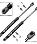 Two Pack Tailgate Lift Supports Gas Strut Shock Assembly For Toyota Tercel 1983 1984 1985 1986 1987 1988 Wagon with mounting hardware.