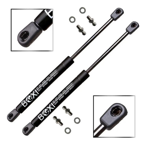 Two Pack Tailgate Lift Supports Gas Strut Shock Assembly For Toyota Tercel 1983 1984 1985 1986 1987 1988 Wagon with mounting hardware.
