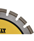 Close-up view of 14 Inch Segmented XP4 Asphalt Saw Blade For Fast, Beast Mode Cuts Through Asphalt And Green Concrete