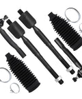 Six Piece Front Suspension Kit With Inner And Outer Tie Rod Ends And Steering Boots Fits 2004 2006 Toyota Camry 2004 2006 Lexus ES330 And 2004 2008 Toyota Solara Replacement