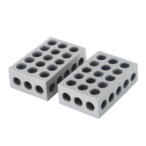 Matched 1x2x3 Inch Blocks And 10 Pair One Eighth Inch By 6 Inch Pro Grade Accuracy Steel Parallel Set Hardened And Ground Tool Steel With 0.0003 Inch Parallelism For Machining Milling And Inspection