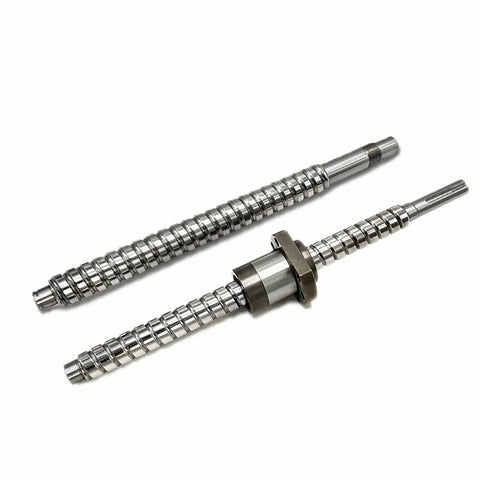 C5 Grade Ground Ball Screw SFU2505 RM2505 1860mm Length 25mm Diameter 5mm Lead Includes Nut No End Machining Built Tough For CNC Machines