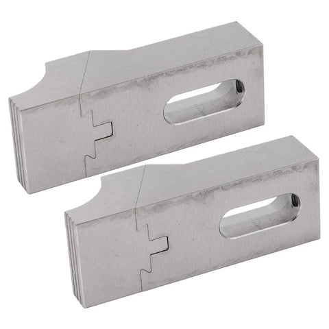 Heavy Duty Low Profile Side Clamp Vise Set Made From Hardened S136H Steel, 68x25x20mm, for CNC Milling, Drilling, Grinding.