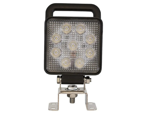 4 Inch Square LED Flood Light With Switch And Handle For Off Road Use Beefy Wide Flood Beam For Work Trucks Trailers ATVs