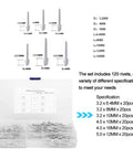 Aluminum Blind Rivet Kit 120 Pieces, Anti Rust Marine Fasteners For Yachts And Boats, Industrial Equipment, Easy Install And Secure Seams, Durable Marine Grade Rivets For Repairs And New Builds, sizes 3.2-5.0mm