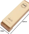 6000 Grit Deluxe Water Stone For Finishing Knives, Scissors, Chisels, And Kitchen Tools, Pro Grade Whetstone Sharpening Stone